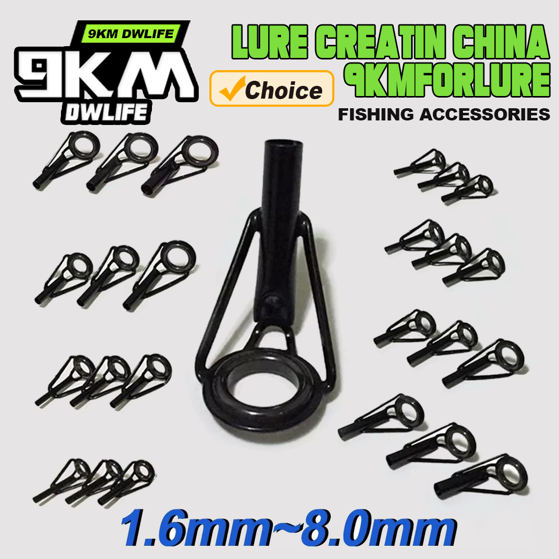 Fishing Rod Guide Replacement - 5 buah tongkat pancing ujung panduan